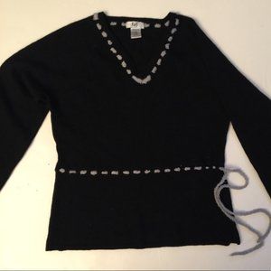 Women’s Black Sweather made in Italy Sz Large